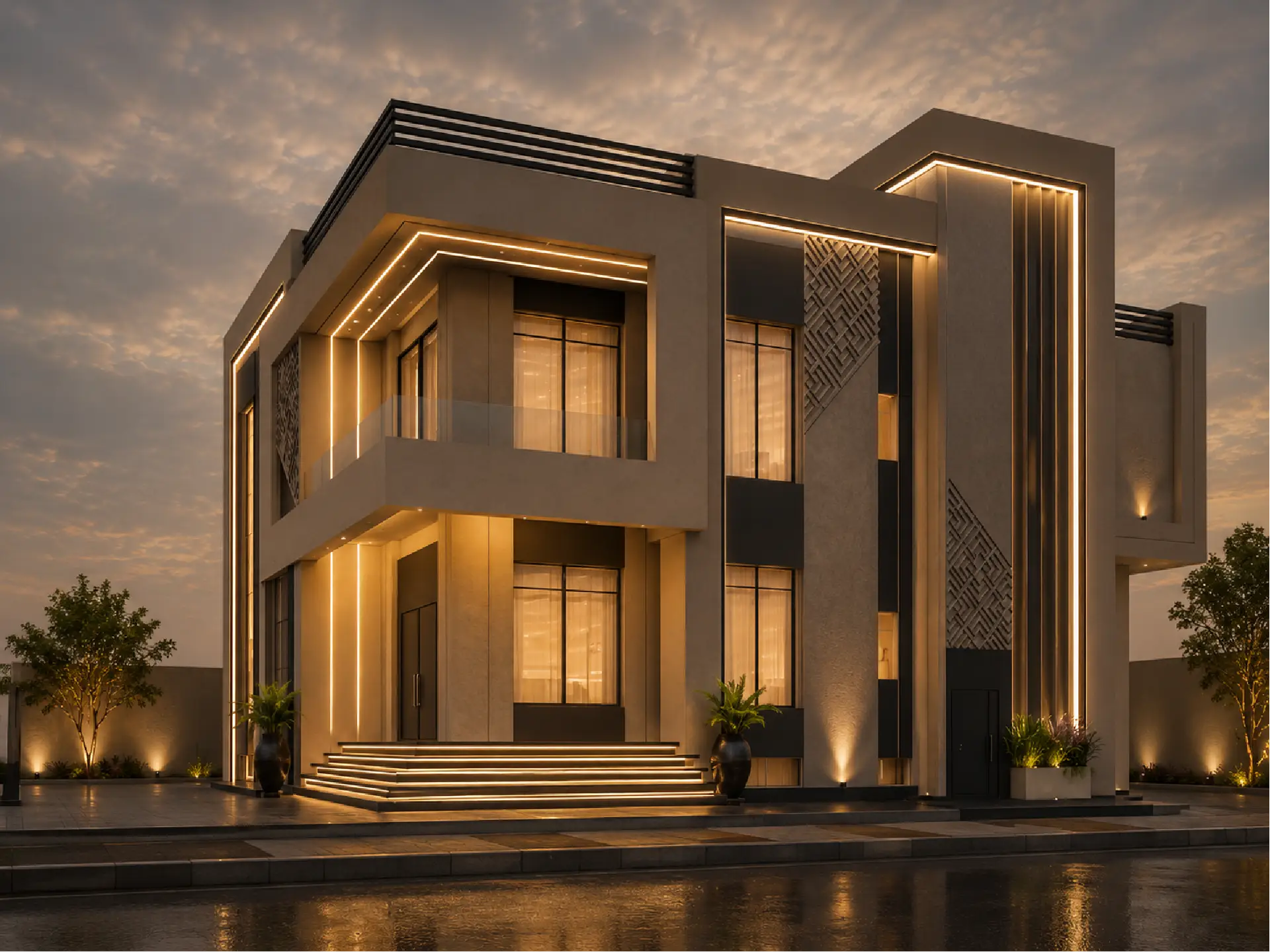 You are currently viewing تنفيذ فيلا سكنية – عطان (إعادة إعمار أضرار الحرب)